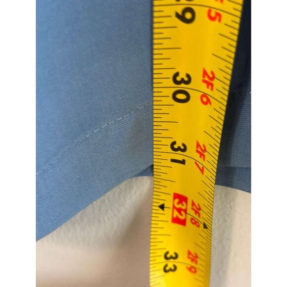 Solitude Men’s Embroidered Button Down Short Sleeve Camp Shirt Blue Size M - Picture 9 of 10